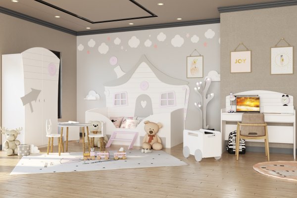 SOFT MONTESSORİ ÇOCUK ODASI(ÇEKMECELİ)