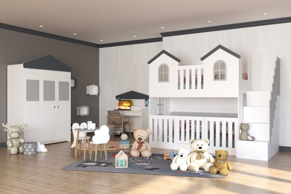 TWİN ÇOCUK ODASI(KAPILI)