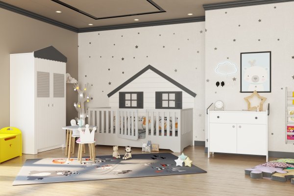 LOFT MONTESSORİ ÇOCUK ODASI(KAPILI)